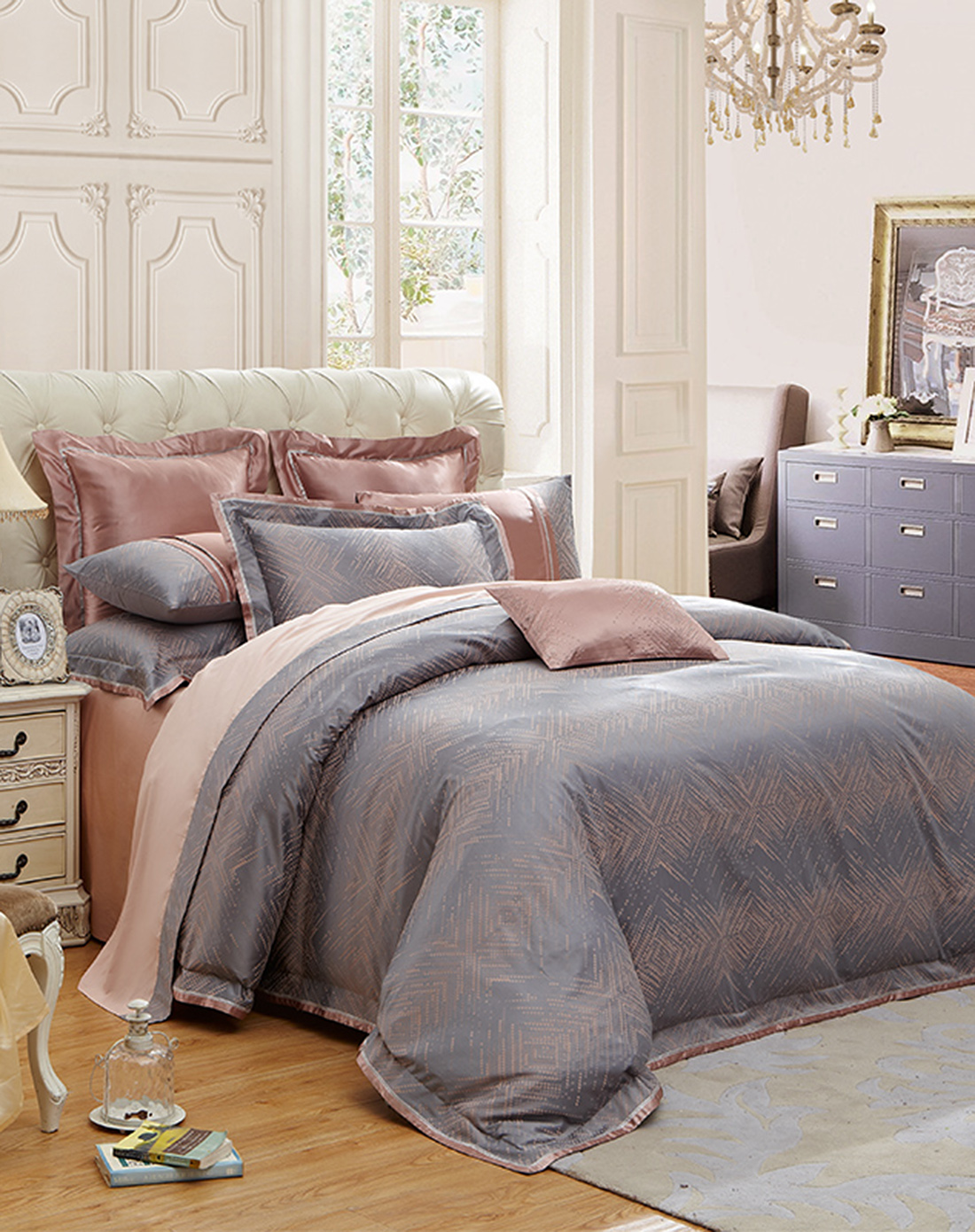 lovo系列-1.8m大提花六件套-瑞琦