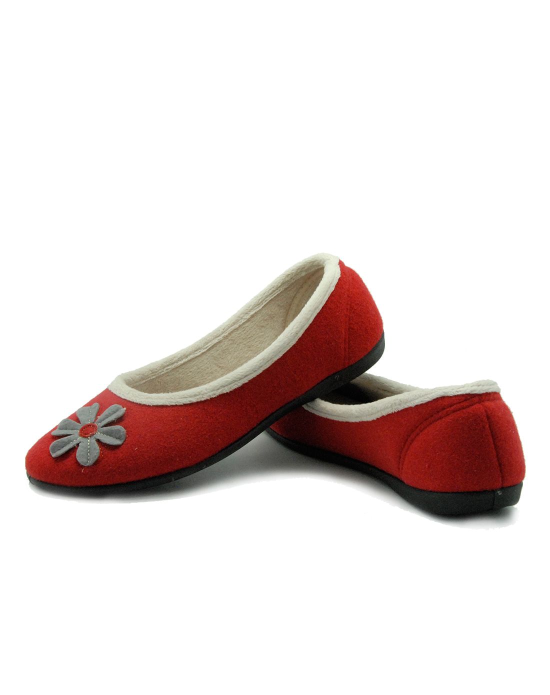 2015秋冬新品红色绣花舞蹈女款棉鞋