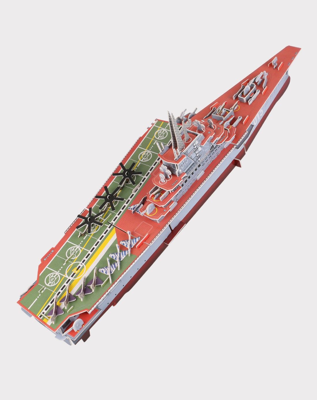 航空母舰3d立体拼图