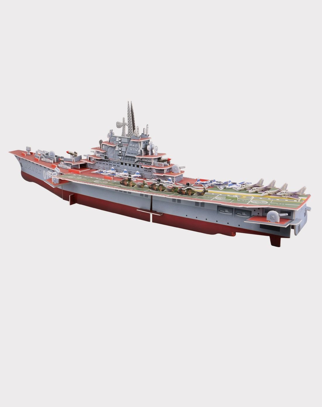 航空母舰3d立体拼图