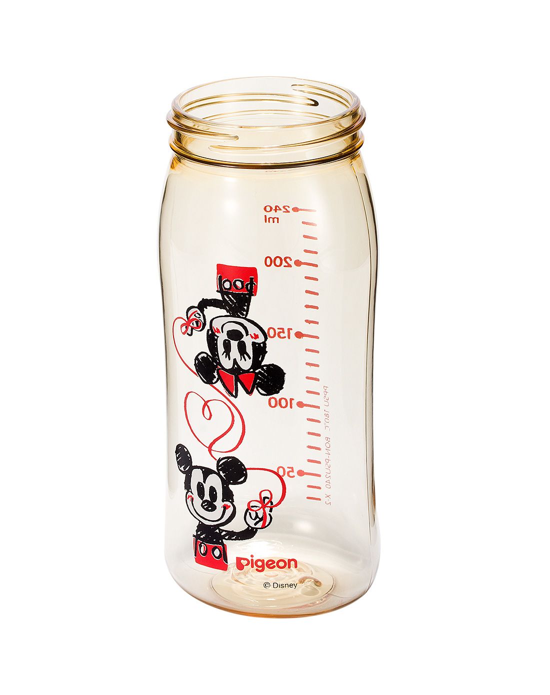 日本原装贝亲ppsu宽口米奇奶瓶240ml
