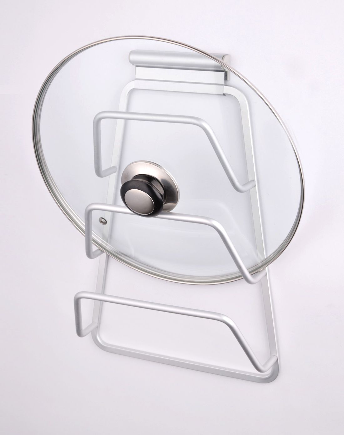 太空铝加强型铝厨房锅盖架