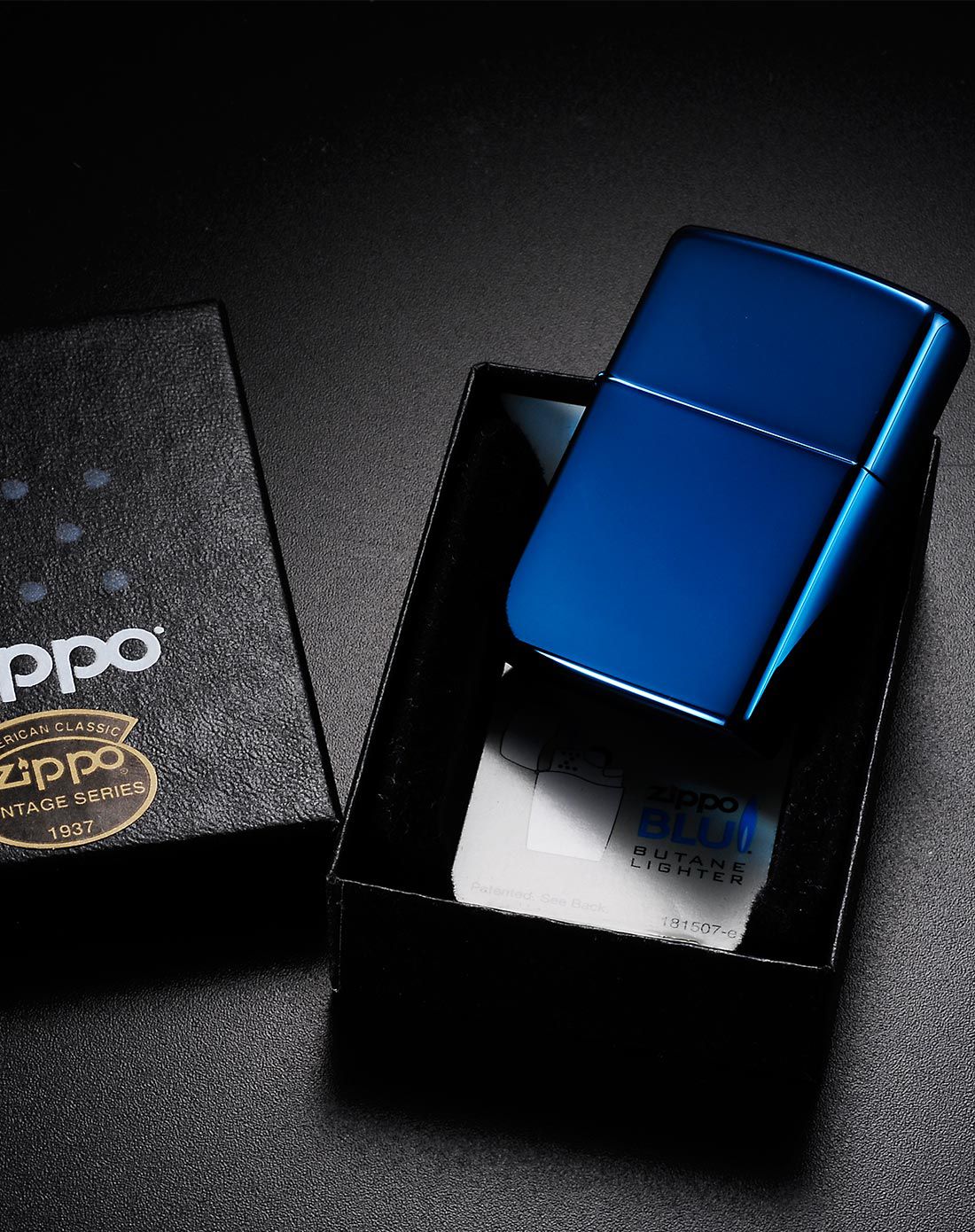 zippo 蓝冰光板-蓝冰常规机