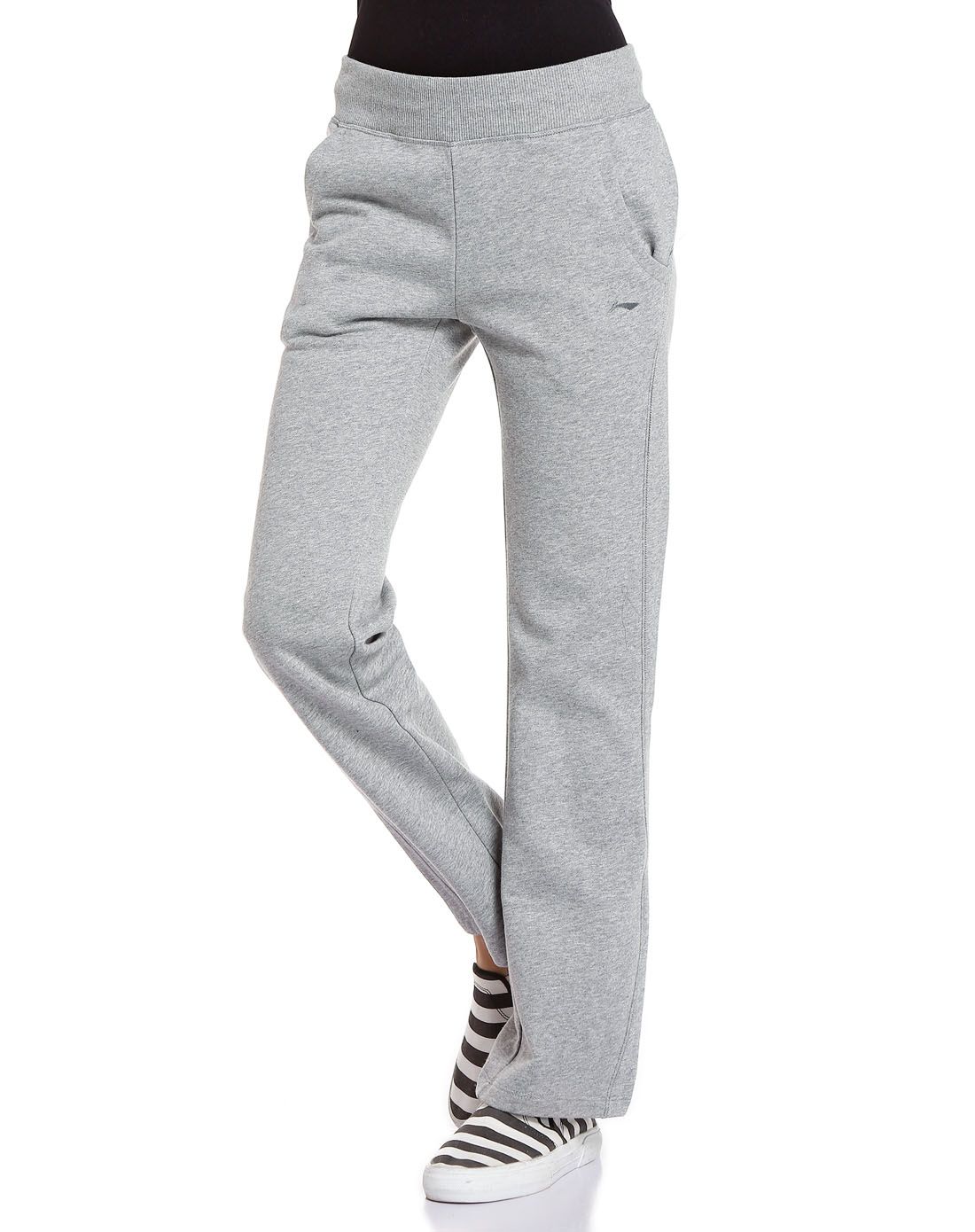 女款花灰卫裤 简约舒适