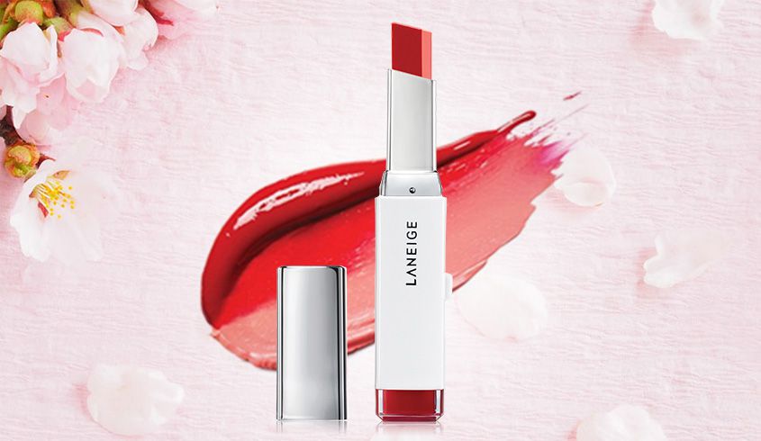 韩国laneige兰芝,随时随地绽放肌彩兰芝双色立体唇膏 12号-唯品会