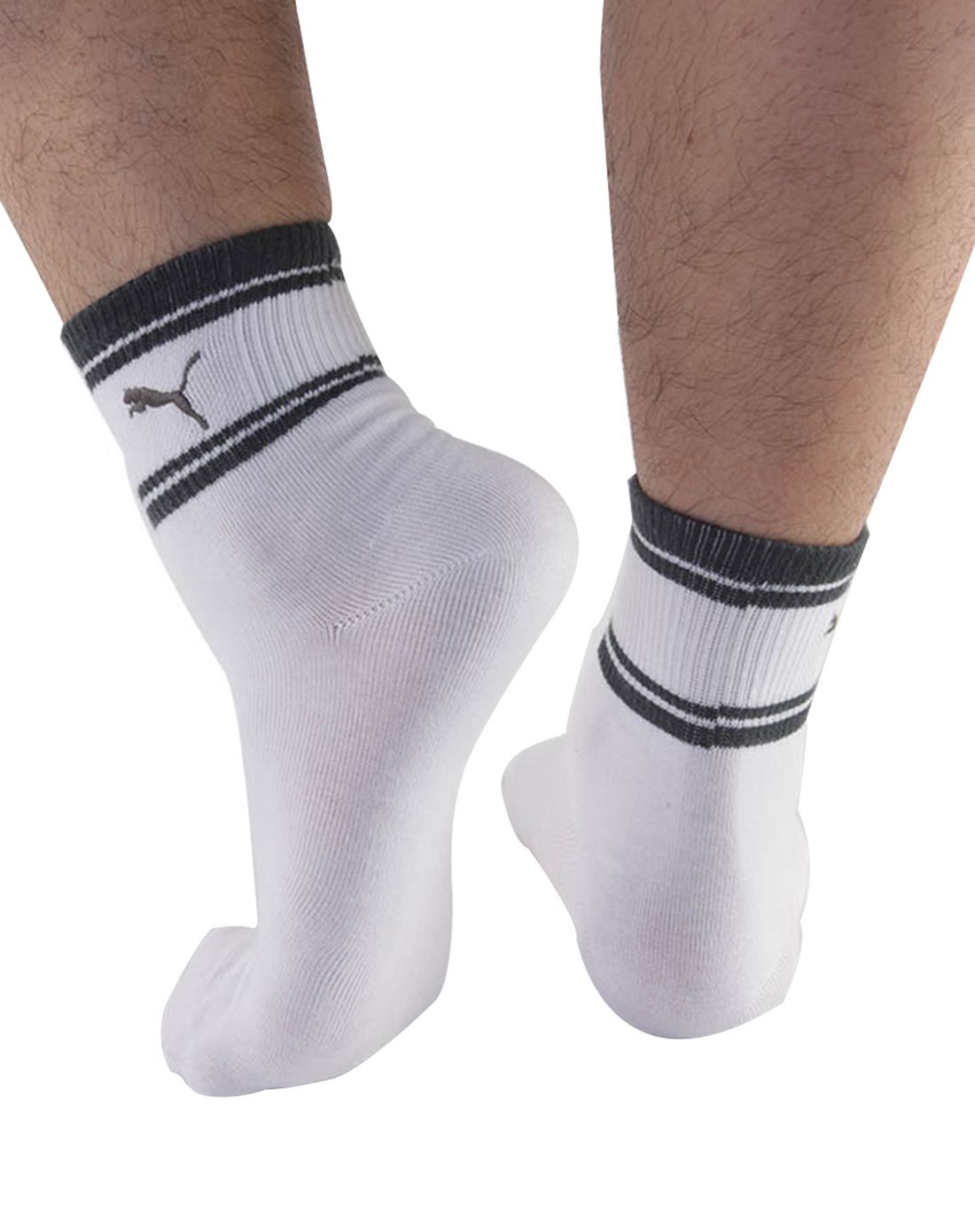 puma 时尚休闲男款白色袜