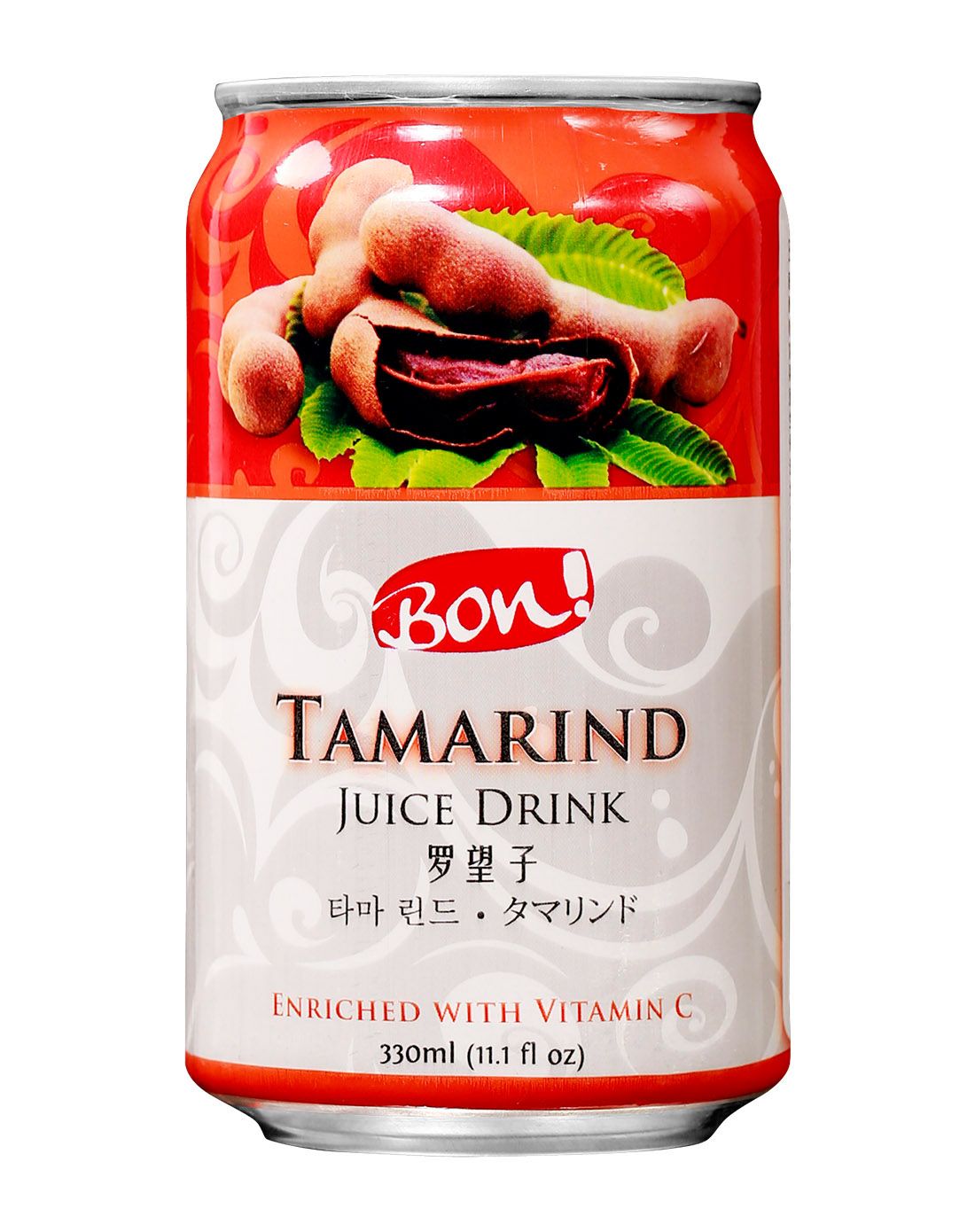 (3件起售)bon 酸爽罗望子特色果汁 新加坡热情果汁330ml