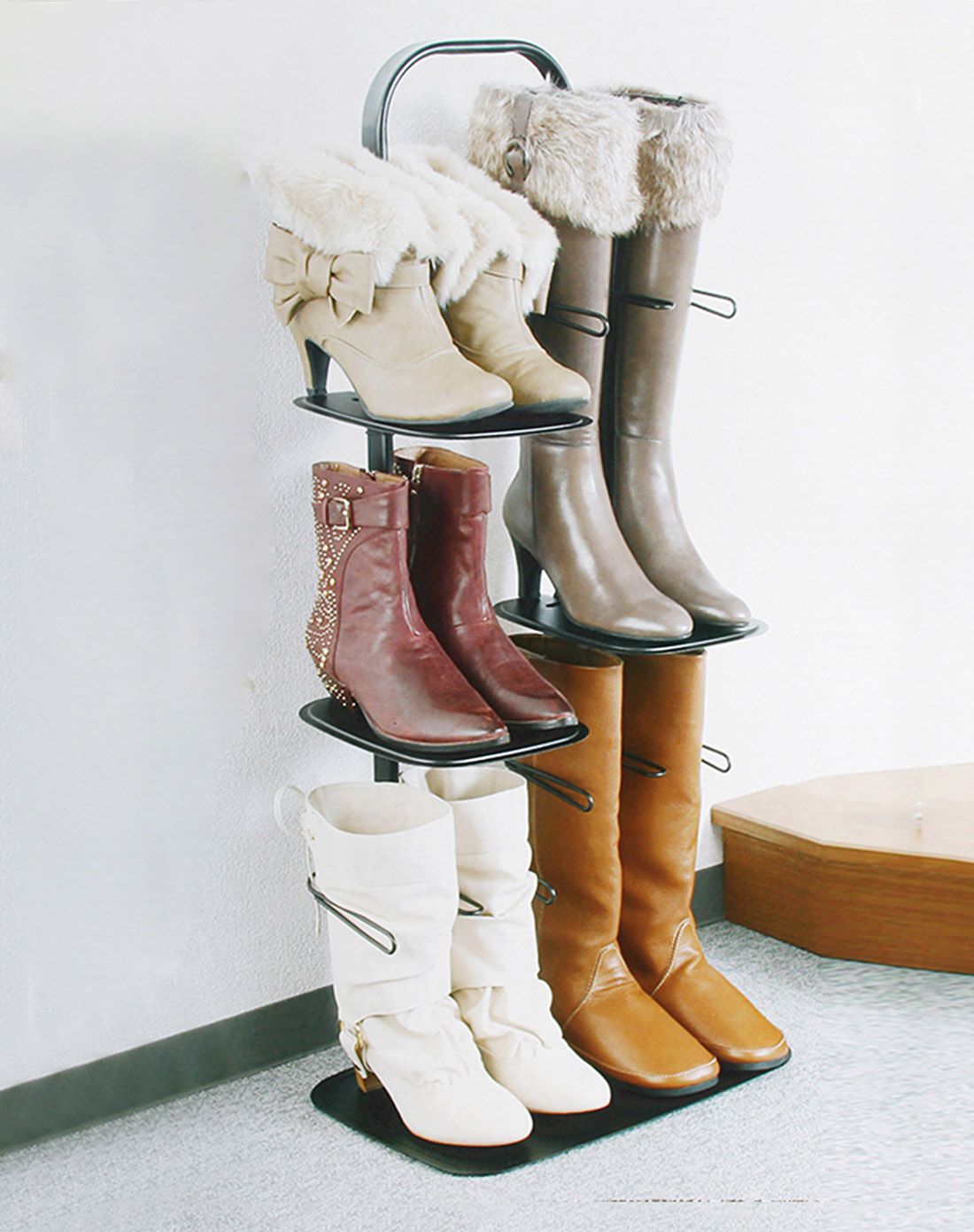 铁艺鞋架 靴子架 冬季必备 h-5