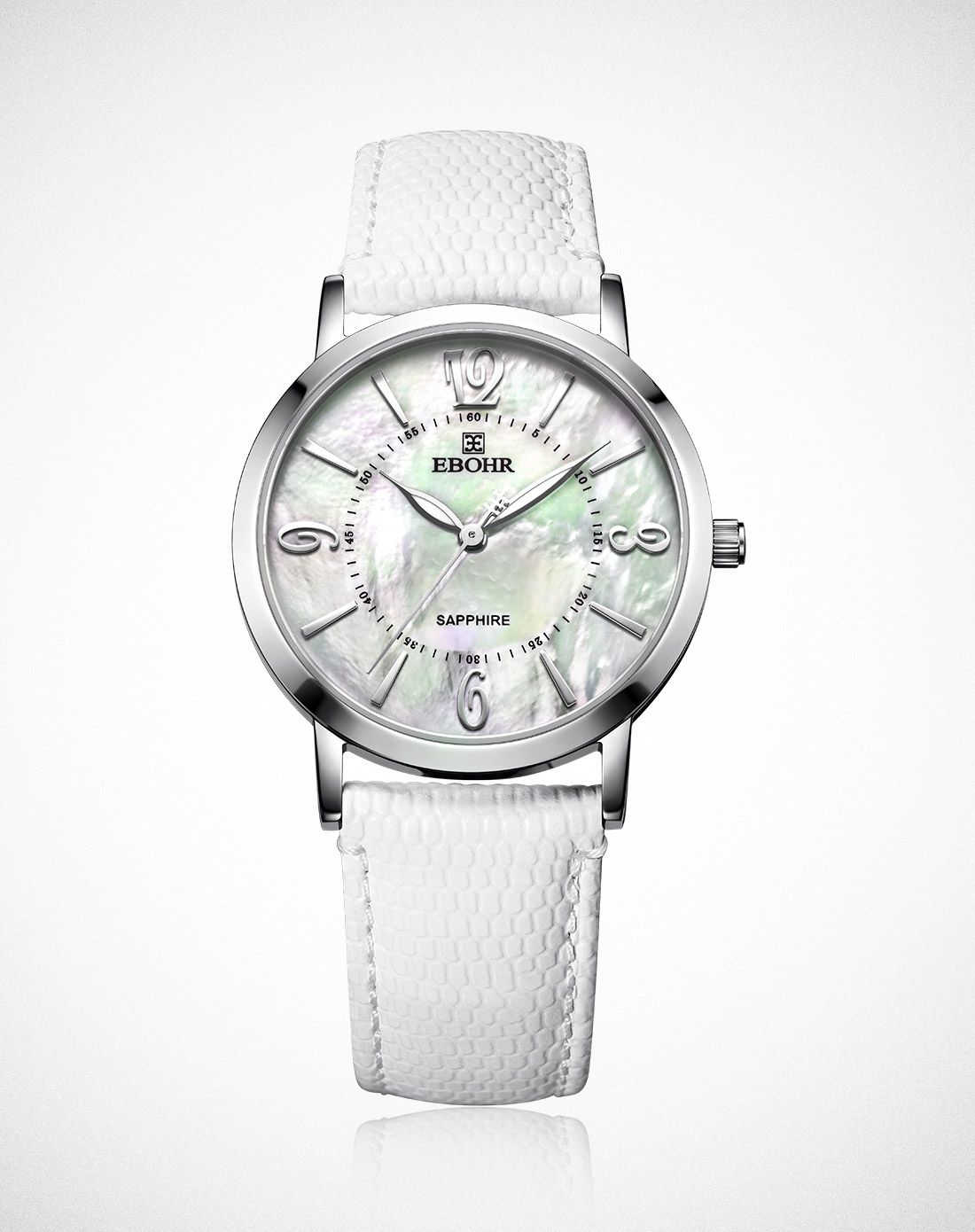 依波(珍珠贝母盘)天翼系列清新优雅石英女表