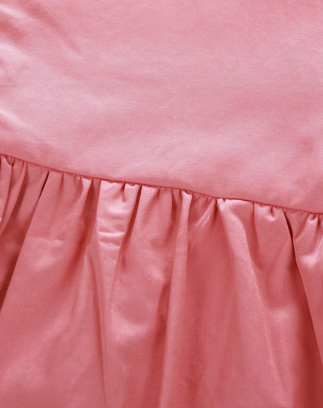 女童浅桃红中长款风衣