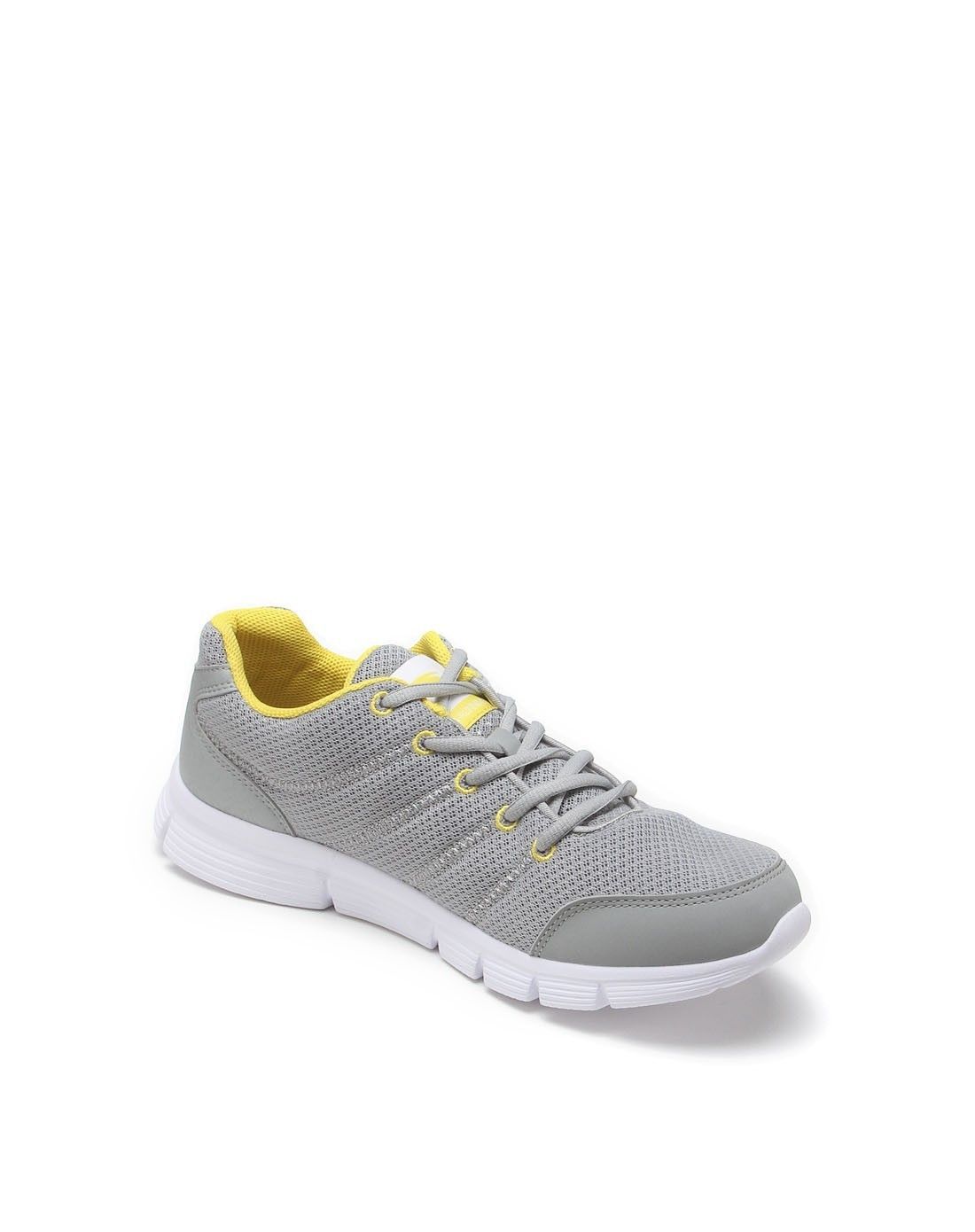 男款黄配浅灰色跑鞋 跑步系列