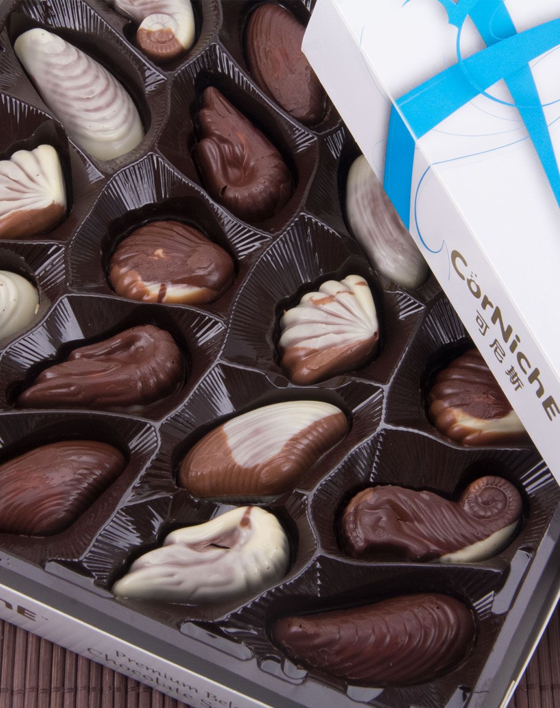 可尼斯贝壳形夹心巧克力195克