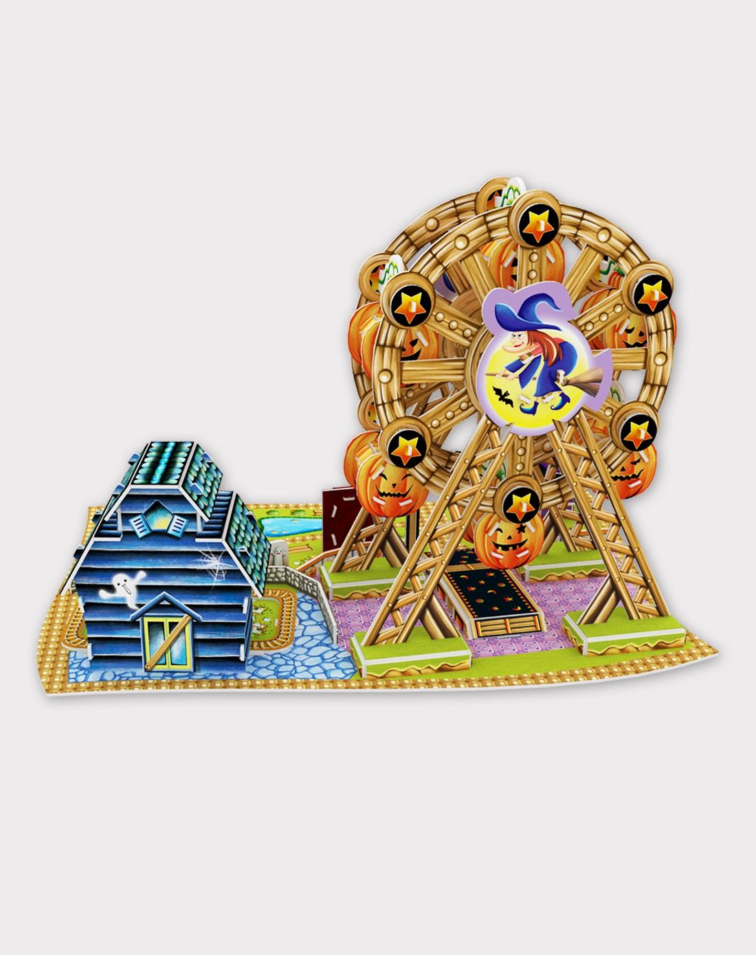 【2件起售】摩天轮3d立体拼图