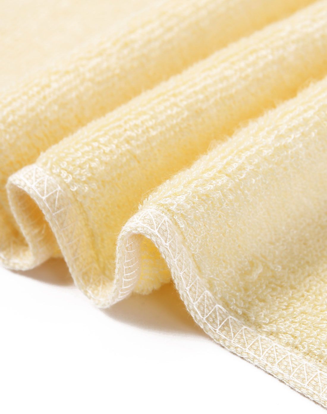 70*140cm竹浆纤维浴巾(黄色/加大)380g