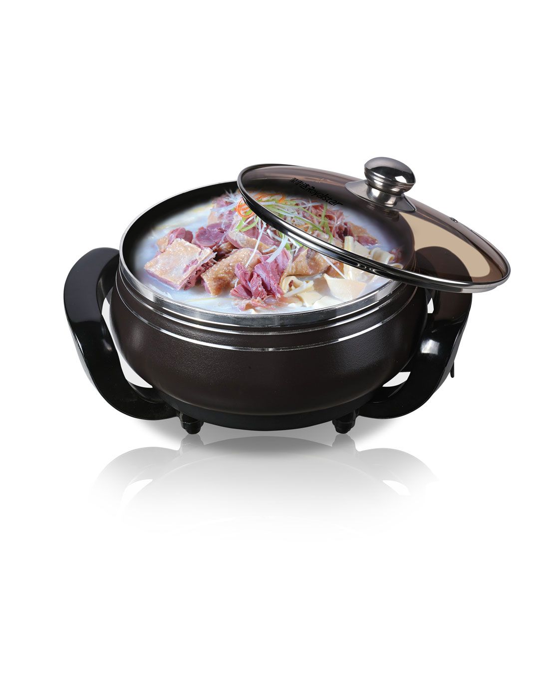 荣事达4.0l多功能电热锅