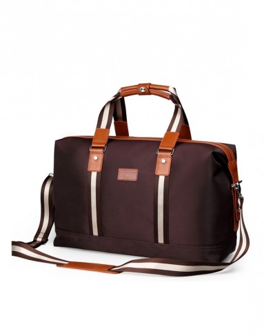 osdy经典多功能手提包咖啡色小号