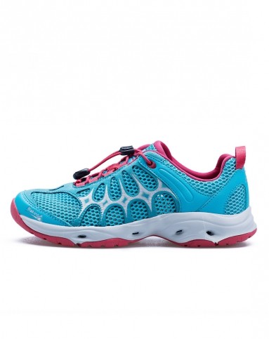 水陆两穿 女士冰蓝/玫红网布溯溪鞋